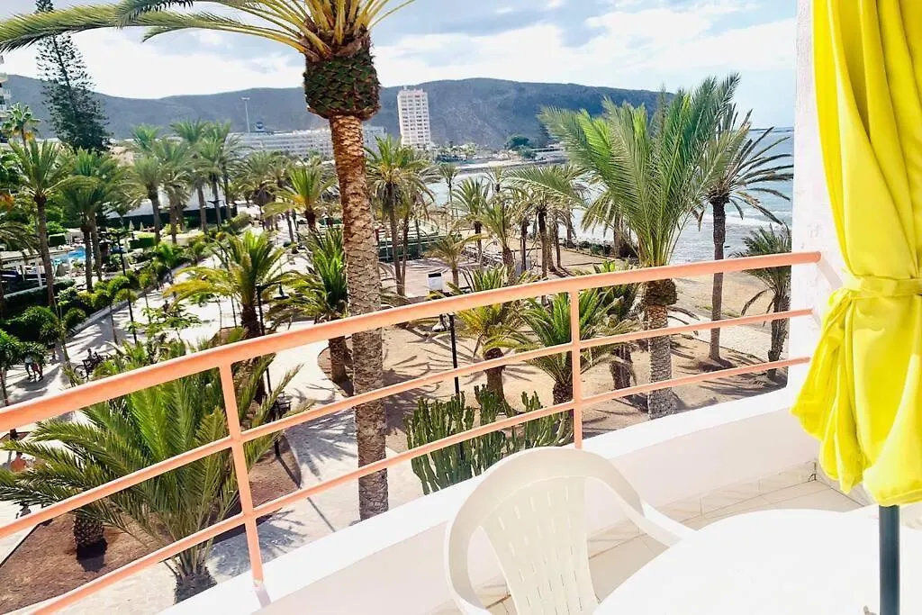Theatre Box: Ocean Balcony & Stairs To The Sea Apartment Arona  Spain